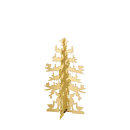 Tannenbaum klein 11cm - vergoldet