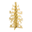 Tannenbaum groß 20cm - vergoldet