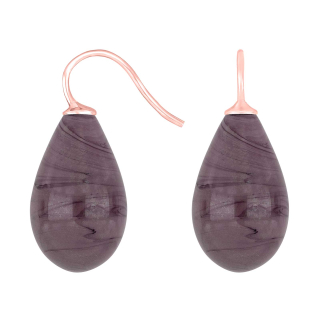 Rosév S. Ohrring Böhmisches Quarz-Glas Farbe27