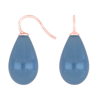 Rosév S. Ohrring Böhmisches Quarz-Glas Farbe42