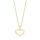 14kt. Goldhertz m/dia. 0.006ct W/SI