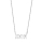 Rhod. Silberhalskette STATEMENT52