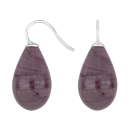 Rhod. S. Ohrring Böhmisches Quarz-Glas Farbe27
