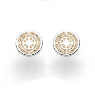 "Kompass"Strands./rhod. Silb.925