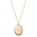 Medaillon Aufgewalztes Gold 50cm