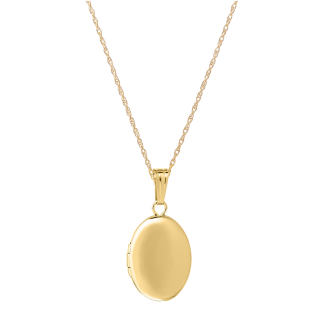 Medaillon Aufgewalztes Gold