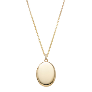 Medaillon Aufgewalztes Gold