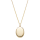 Medaillon Aufgewalztes Gold