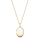 Medaillon Aufgewalztes Gold 45cm