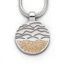 Anhänger "Strandwellen" Strandsand