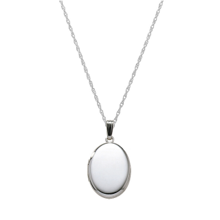 Medaillon 925 45cm Kette