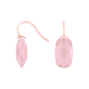 Rosév S. Ohrring Quarz-Glas Facettiert Farbe25