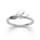925/- Ring matt., dia. 0,02ct W-SI