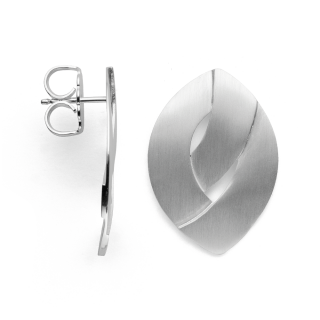 925/- Ohrstecker, rho. matt.