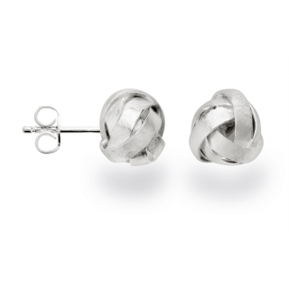925/- Ohrstecker Kratzmatt