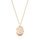 Medaillon Aufgewalztes Gold 50cm