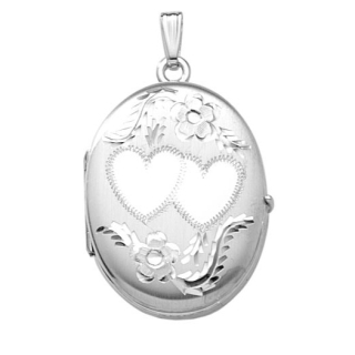 Medaillon 925 50cm Kette