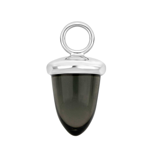 Quarz-Glas Eichelform Farbe91 - rh - Stück