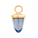 Quarz-Glas Eichelform Farbe36 - vg - Stück