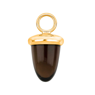 Quarz-Glas Eichelform Farbe86 - vg - Stück