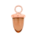 Quarz-Glas Eichelform Farbe12 - rvg - Stück