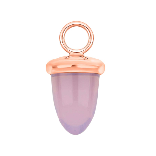 Quarz-Glas Eichelform Farbe25 - rvg - Stück