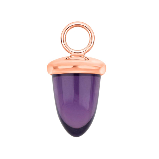 Quarz-Glas Eichelform Farbe32 - rvg - Stück