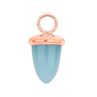 Quarz-Glas Eichelform Farbe35 - rvg - Stück