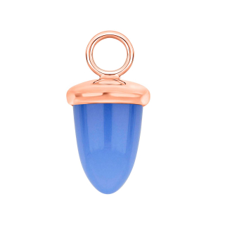 Quarz-Glas Eichelform Farbe39 - rvg - Stück