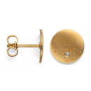 925/- Ohrstecker, vg. matt.,Brillanten 0,02ct W-SI
