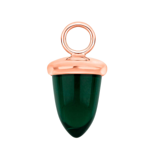 Quarz-Glas Eichelform Farbe53 - rvg - Stück
