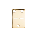 14kt. Gold ID Plate 18x26mm