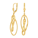 8kt. Gold Ohrringe