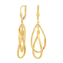 8kt. Gold Ohrringe