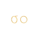 8kt. Goldohrringe Kreis