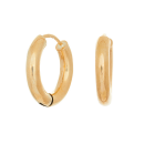 14kt. Goldohrringe 15mm