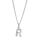 Rhod. Silberanhänger "R" 12mm