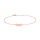 Rosévergoldetes Silber Armband AGNANOR