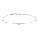 Rhod. Silber Armband ALMANOR 17+3cm