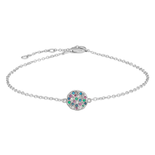 Rhd. Silber Armband FLORANOR 9mm