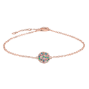 Rosévergoldet Armband FLORANOR 9mm