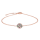 Rosévergoldet Armband FLORANOR 9mm