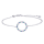 Rhd. Silber Armband FILUCANOR 13mm 17+3cm