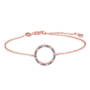 Rosévergoldet Armband FILUCANOR 13mm 17+3cm