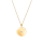 Medaillon Aufgewalztes Gold