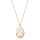 Medaillon Aufgewalztes Gold
