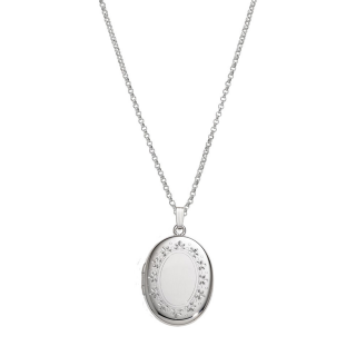 Medaillon Silber mit Kette