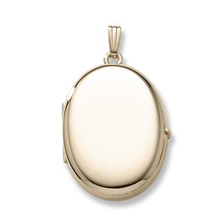 Medaillon Aufgewalztes Gold 50cm