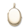 Medaillon Aufgewalztes Gold 50cm