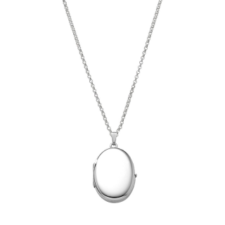 Medaillon 925 50cm Kette